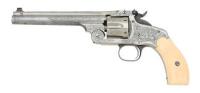 Fine Engraved Smith & Wesson New Model No. 3 Revolver