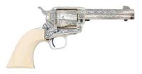 Wonderful Ben Lane Engraved Colt Single Action Army Revolver