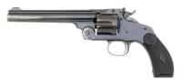 Smith & Wesson New Model No. 3 Single Action Target Revolver with Lyman Ivory Front & Rear Sights