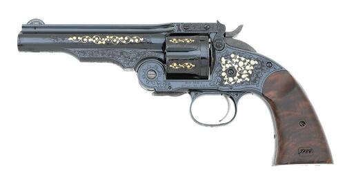 Factory Engraved Early Smith & Wesson New Model Schofield Factory Engraved Early Smith & Wesson New Model Schofield