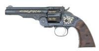 Factory Engraved Early Smith & Wesson New Model Schofield Single Action Revolver