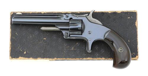 Fine Smith & Wesson No. 1 Third Issue Revolver with Original Box