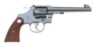 Rare Colt Officers Model Heavy Barrel Target Double-Action Revolver