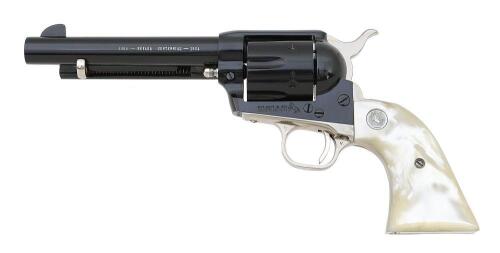 Lovely Colt Single Action Army Nevada Centennial Revolver Shipped Directly to Gen. Matthew B Ridgway