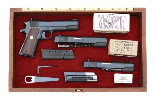 Interesting Argentine Model 1927 Three-Caliber Set, Facsimile of U.S. Government Match Armorer Set Made for General George Simler