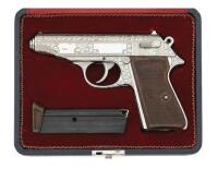 Factory Engraved Walther-Manurhin Model PP Mark II Semi-Auto Pistol