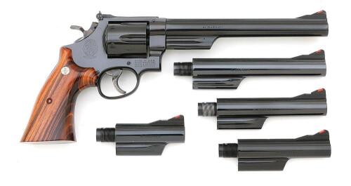 Rare Smith & Wesson Model 57 Revolver Five Barrel Set