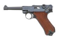 East German Reworked P.08 Luger Pistol