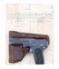 Scarce Dreyse Model 1907 Semi-Auto Pistol with Police Markings & Capture Papers