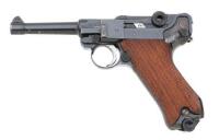 German P.08 Luger S/42 Pistol by Mauser