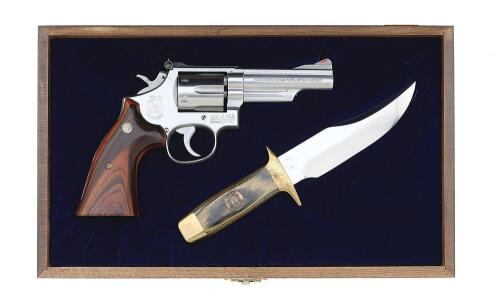 Smith & Wesson Model 66-1 Missouri State Highway Patrol 50th Anniversary Double Action Revolver Set