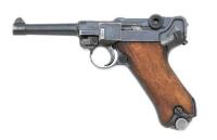 German P.08 Luger Pistol with Reichswehr Marking by DWM