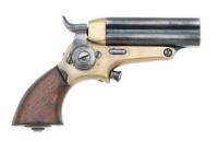 Starr Four Barrel Pepperbox Pistol