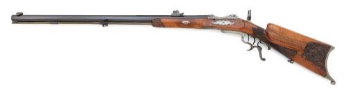 German Martini Action Schuetzen Rifle by Weiss