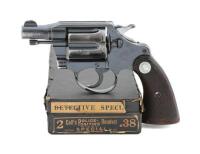 U.S. Government Military Intelligence Shipped Colt Detective Special Double Action Revolver