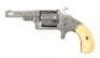 Engraved Hopkins & Allen XL No. 3 Single Action Revolver - 2