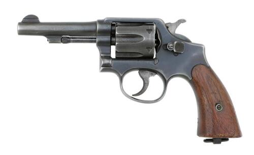 Smith & Wesson Victory Model Revolver with Police Markings