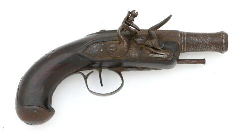 Unmarked European Flintlock Pocket Pistol