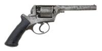 British Adams Patent Double Action Percussion Revolver