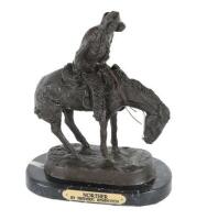 “Norther” Bronze Sculpture After Remington