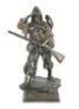 &ldquo;Robinson Crusoe&rdquo; Bronze Sculpture by Pompeian Bronze