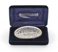 Weatherby Belt Buckle