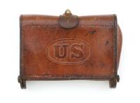 U.S. McKeever Cartridge Box with Coastal Artillery Markings