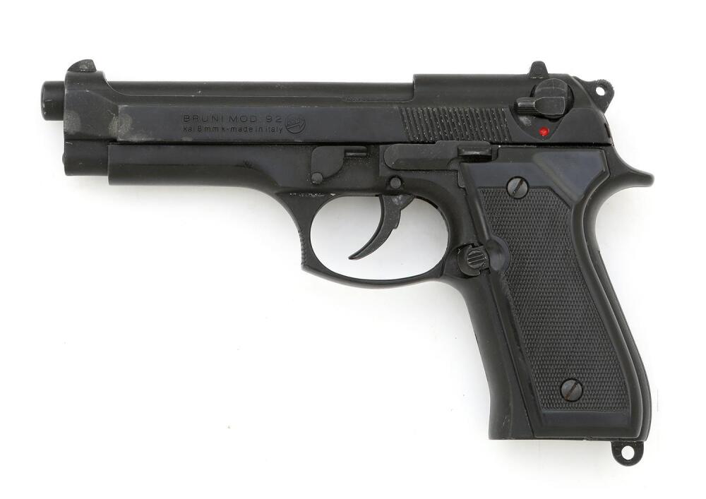 Bbm Models BBM Bruni Mod. 92 Top Venting 8mm Blank Pistol