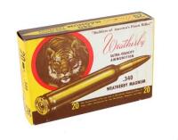 Lot of Collectible .340 Weatherby Magnum Ultra-Velocity Ammunition