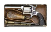 Lovely & Rare Remington-Beals Second Model Percussion Pocket Revolver with Original Box & Accessories