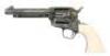 Lovely Mike Dubber Engraved Colt Single Action Army Revolver - 2