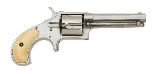 Remington-Smoot New Model No. 3 Revolver with Interesting Engraved Barrel Markings