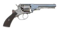 British Webley Wedge Frame Double Action Percussion Revolver by J. Adams