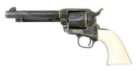 Exceptional Tim George Engraved Colt Single Action Army Revolver