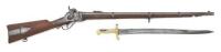 Sharps New Model 1859 Percussion Rifle with Saber Bayonet