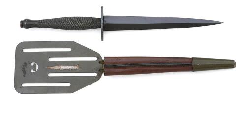 O.S.S. Commando Knife Issued to Operative Richard W. Breck Jr.