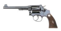 Smith & Wesson Model 1905 Hand Ejector Target Revolver Identified to the Sommerville Massachusetts Police Department
