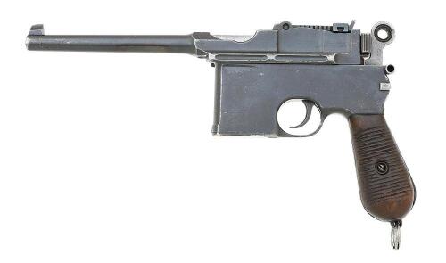 Italian Navy C96 Large Ring Flat Side Semi Auto Pistol By Mauser Oberndorf italian-navy-c96-large-ring-flat-side-semi-auto-pistol-by-mauser-oberndorf