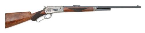 Fine Factory Inscribed Winchester Model 1886 Deluxe Lever Action Rifle