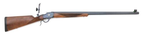 Custom Browning Model 1885 Falling Block Rifle With Bresien Barrel