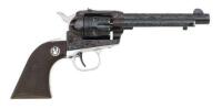 Handsome Engraved Ruger Single Six Old Model Revolver