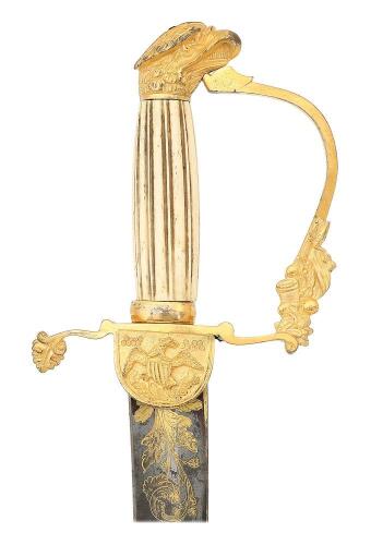 Fine Mounted Artillery Officer's Eaglehead Sword