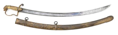 Eaglehead Mounted Artillery Officer's Sword