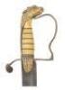Eaglehead Mounted Artillery Officer's Sword - 2