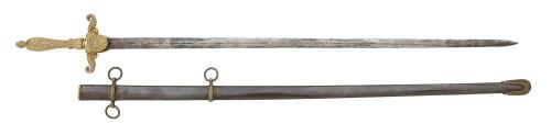 Civil War Era U.S. Model 1840 Medical Staff Sword