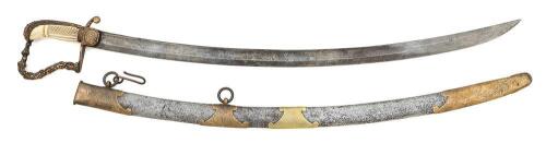 Ornate Mounted Artillery Officer&rsquo;s Saber