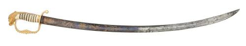Eaglehead Mounted Artillery Officer&rsquo;s Saber