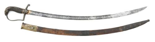 Philadelphia Eaglehead Mounted Artillery Officer&rsquo;s Sword By Horstmann