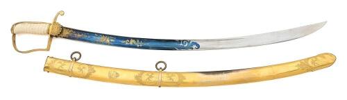 Fine Mounted Artillery Officer&rsquo;s Saber
