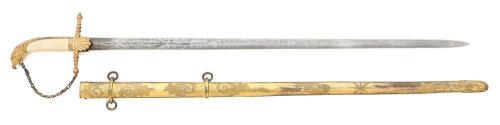 Eaglehead Non-Regulation Militia Officer&rsquo;s Sword